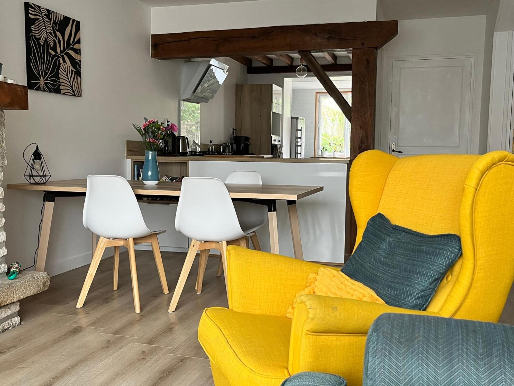 Maison Chaleureuse Avec Jardin - Pause Normande Sees Exterior photo