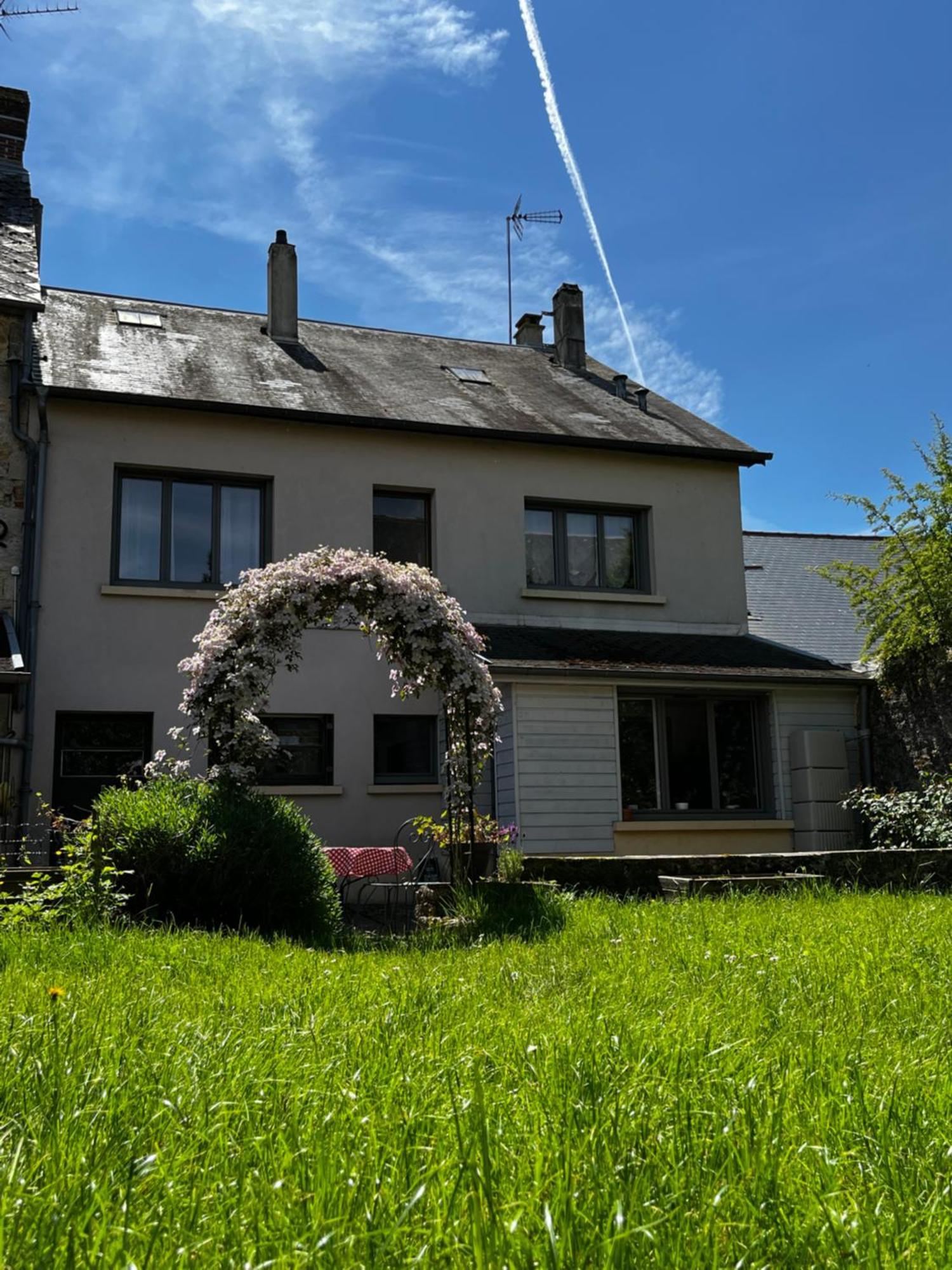 Maison Chaleureuse Avec Jardin - Pause Normande Sees Exterior photo